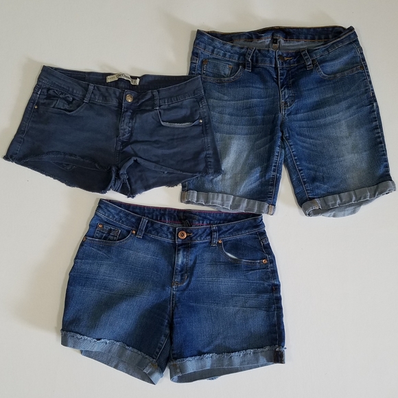 Pants - Lot of 3 Pair Denim Shorts